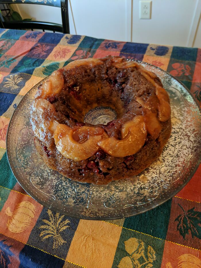 A Thanksgiving Cake I Made
