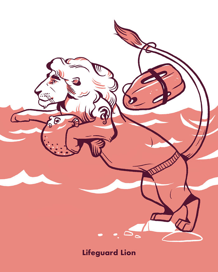 Lifeguard Lion