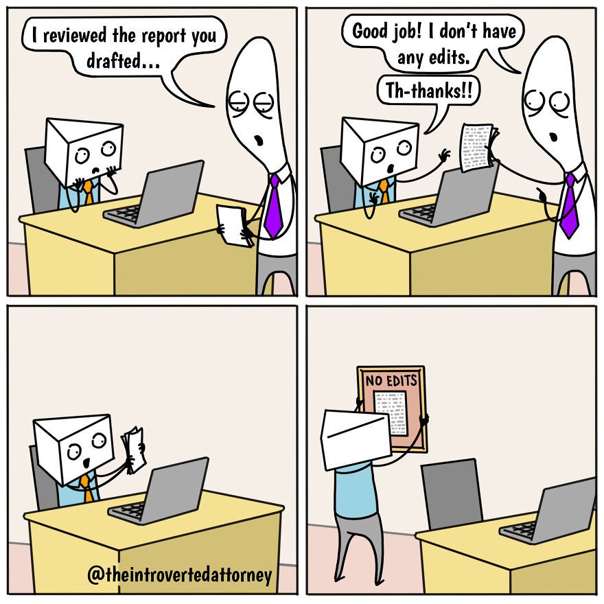 25 Comics Drawn By A Disgruntled Lawyer That Anyone With A Corporate Job Can Relate To