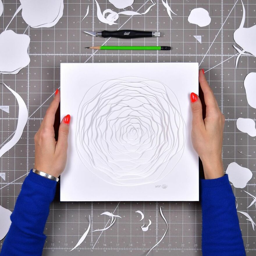 Olga Skorokhod Is A Paper Artist, And Creating These Dazzling Paper Sculptures Is Her Destiny Olga Skorokhod Is A Paper Artist, And Creating These Dazzling Paper Sculptures Is Her Destiny