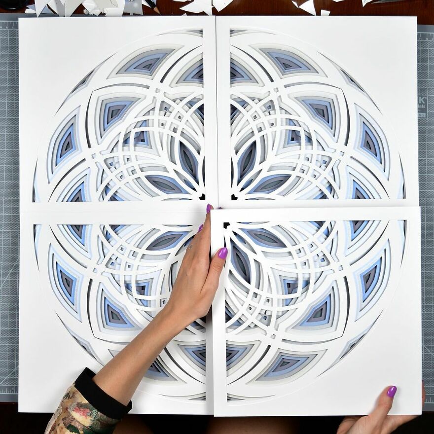 Olga Skorokhod Is A Paper Artist, And Creating These Dazzling Paper Sculptures Is Her Destiny Olga Skorokhod Is A Paper Artist, And Creating These Dazzling Paper Sculptures Is Her Destiny