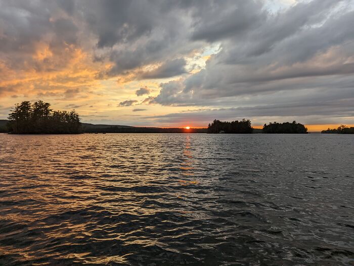 Sunset, East Grand Lake, Maine