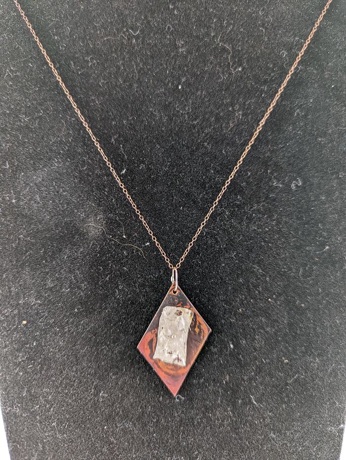Jewelry I Made (I Used Fire For The Black Parts Of The Copper)