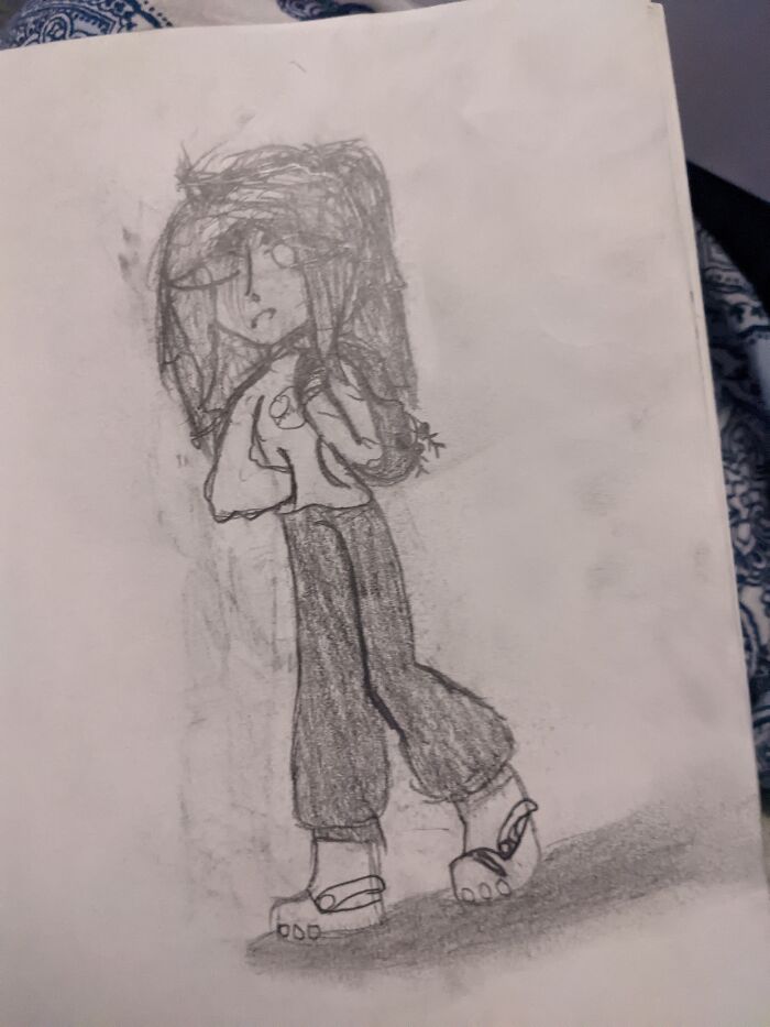 This May Or May Not Be A Drawing Of My Girlfriend :d It's Not That Good-