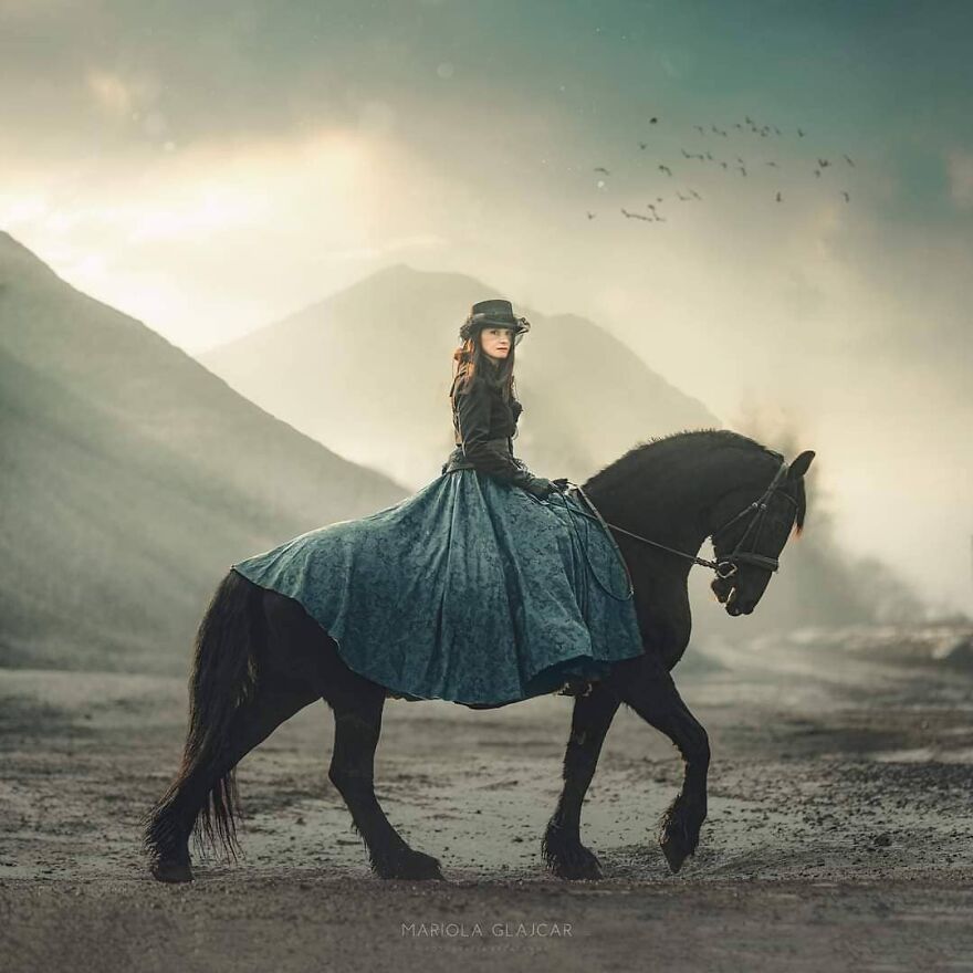 Photographer Creates Images To Highlight The Strong Bond Between Humans And Animals (44 Pics)