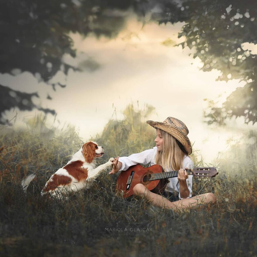 Photographer Creates Images To Highlight The Strong Bond Between Humans And Animals (44 Pics)