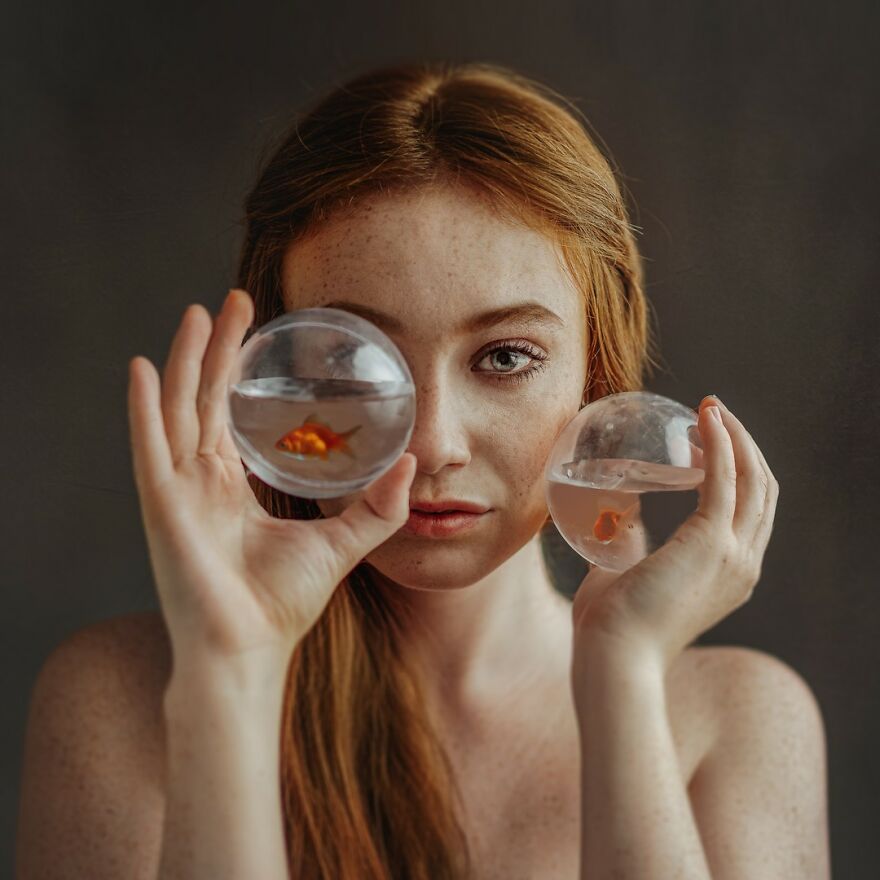 Photographer Creates Images To Highlight The Strong Bond Between Humans And Animals (44 Pics)