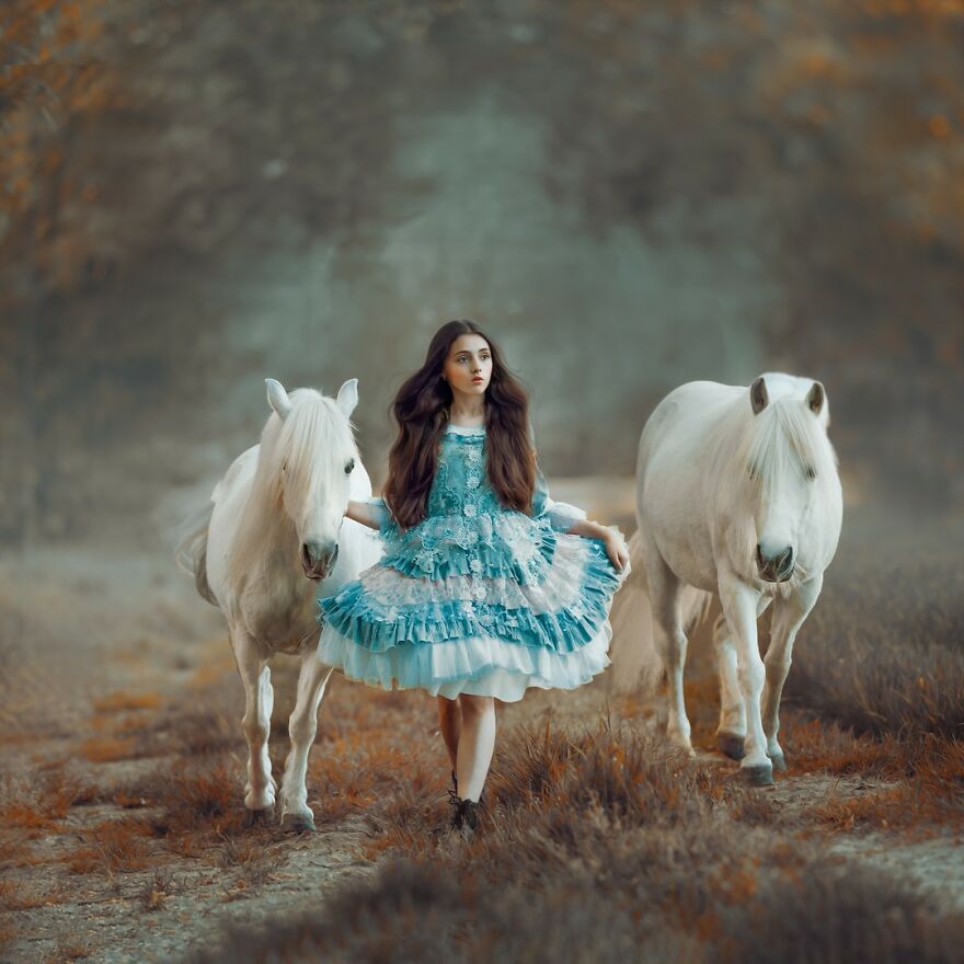 Photographer Creates Images To Highlight The Strong Bond Between Humans And Animals (44 Pics)