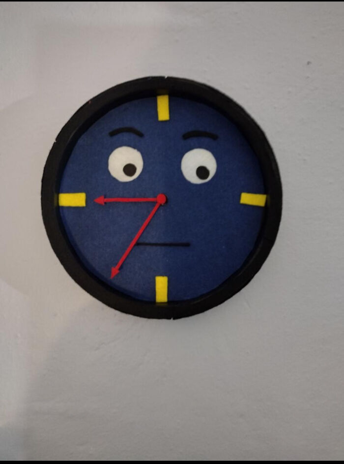 Tony The Clock That I Made (Yes He Actually Works)