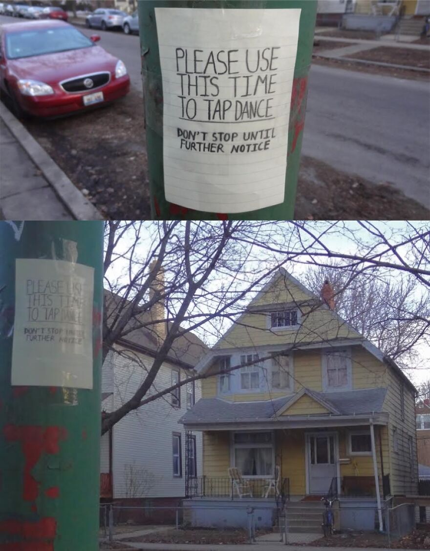 Street Artist Posts Notes All Over NYC (10 Pics)