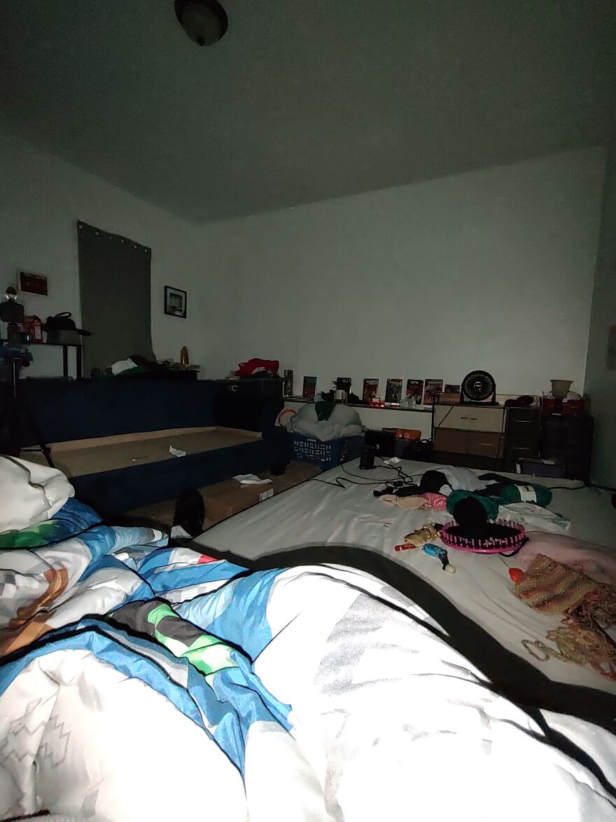 My Room For The Past Month. I Have No Desire To Clean It. I Have Ocd And Right Now Depression Is Even Stopping That.im Lonely I'm Sad I'm Hu