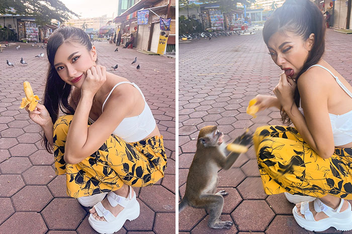 Thai Model Shows The Reality Behind The Perfect Instagram Photos (New Pics)