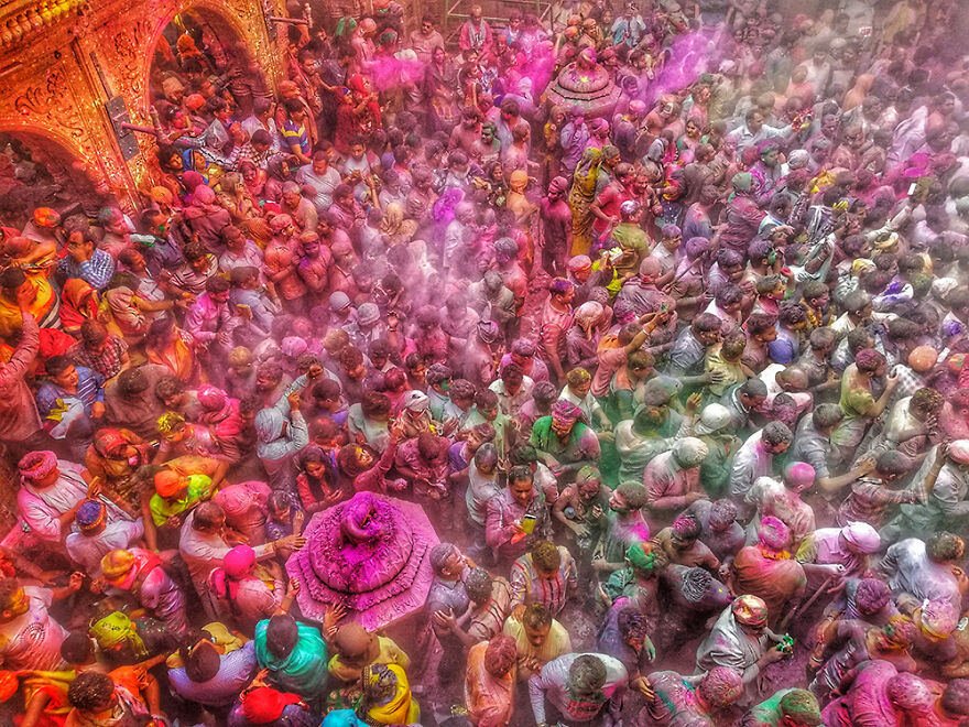 Travel / Adventure And Transportation, 1st Place: Festival Of Colors By Azim Khan Ronnie