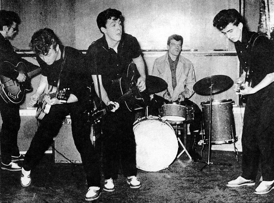The Quarrymen Playing At The Cavern