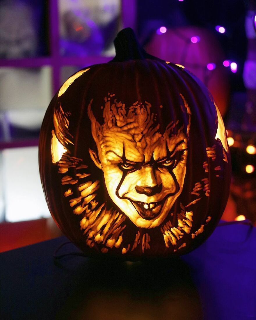 Incredibly Detailed Pumpkins With References To Pop-Culture, Movies ...