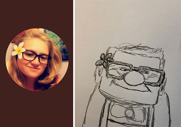 Guy Makes Funny Drawings Of People's Profile Pictures And They Shouldn't Be  Taken Seriously (103 Pics) | Bored Panda