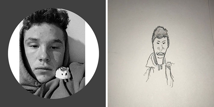 This Guy Is Trolling His Followers By Drawing Their Avatars And They Approve Of The Result