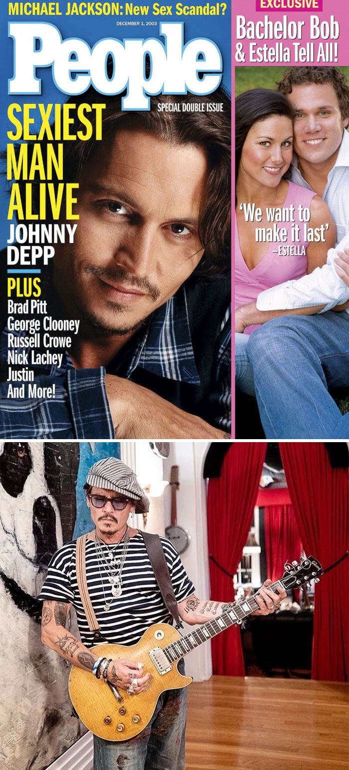 Johnny Depp, el hombre más sexi del 2003