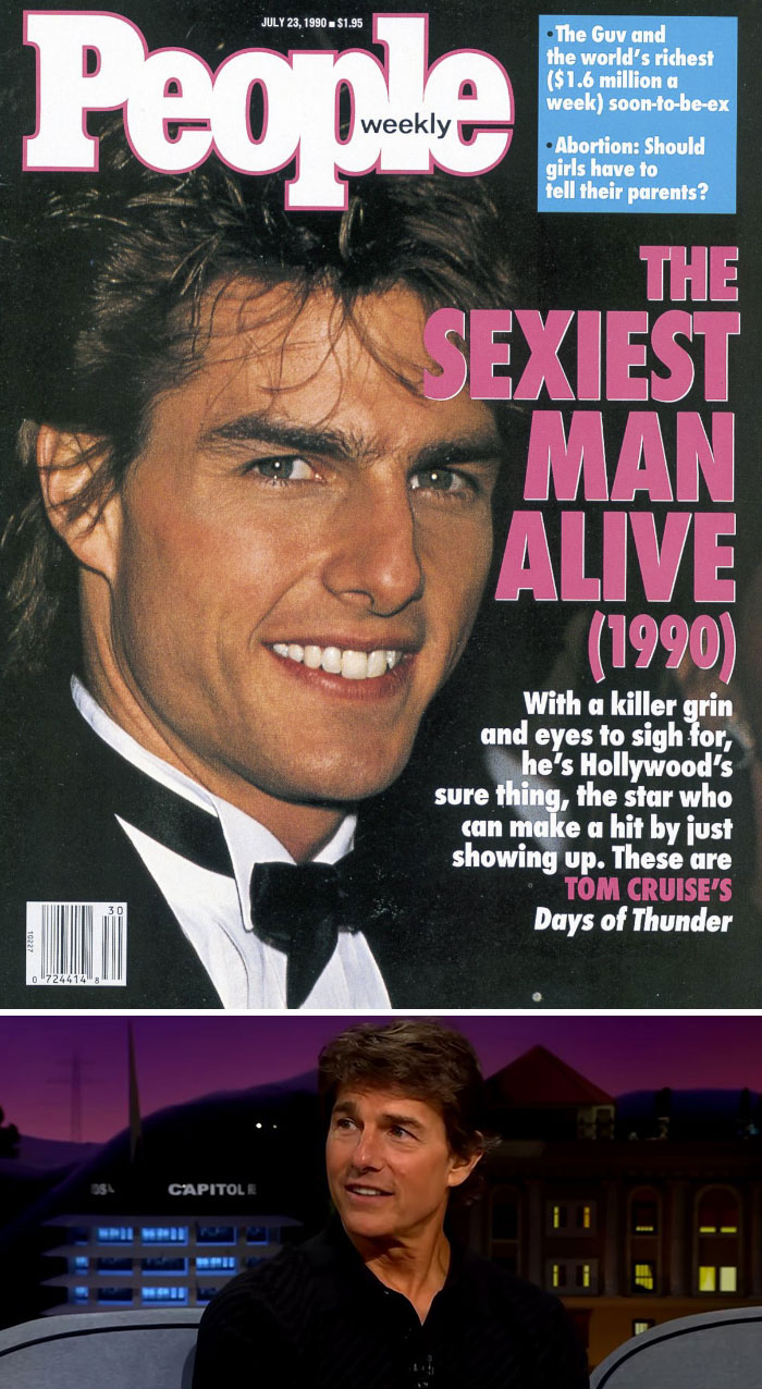 Tom Cruise, el hombre más sexi de 1990