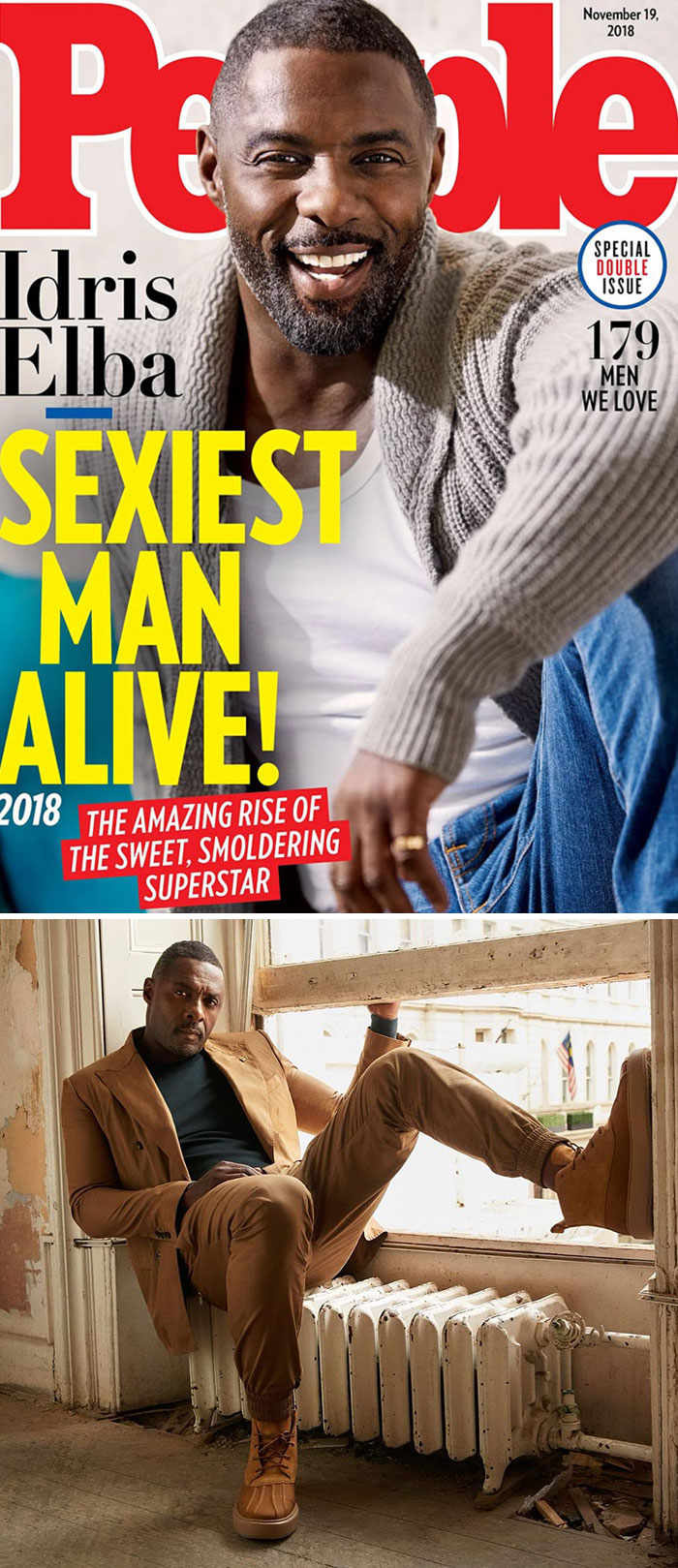 Idris Elba is People's 'Sexiest Man Alive' for 2018, Features