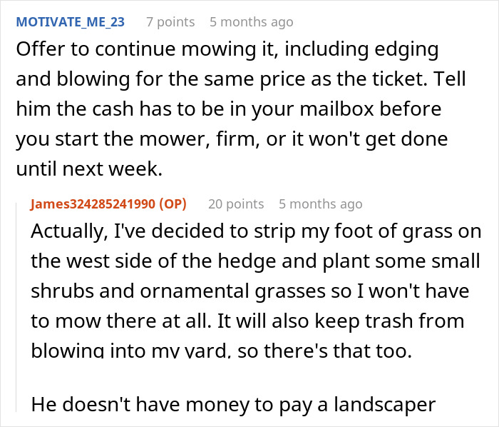 'Karen' neighbor upset about how man mows his lawn 'wrongly', regrets it.