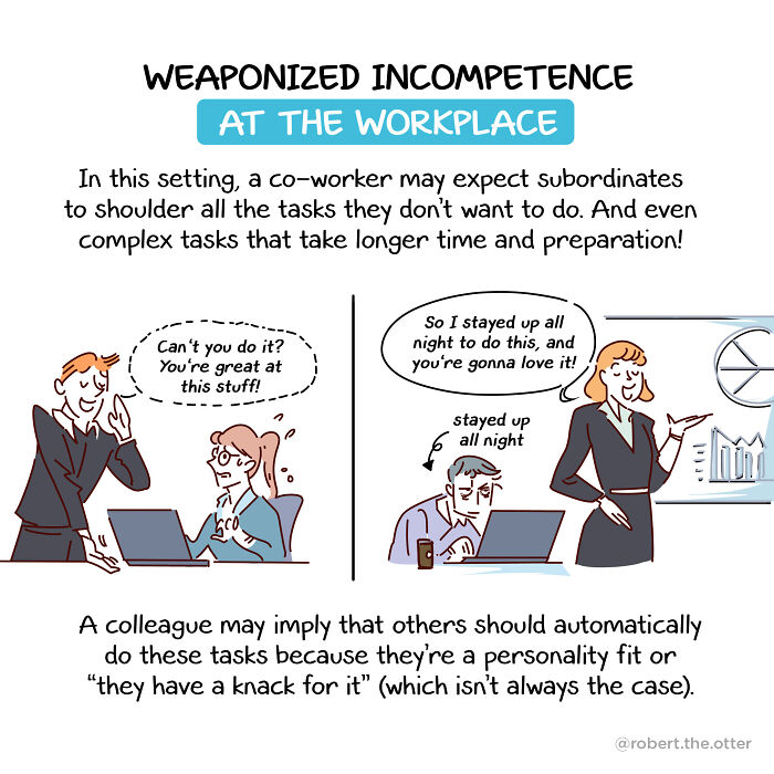 My Comic On How To Recognize And Handle Weaponized Incompetence