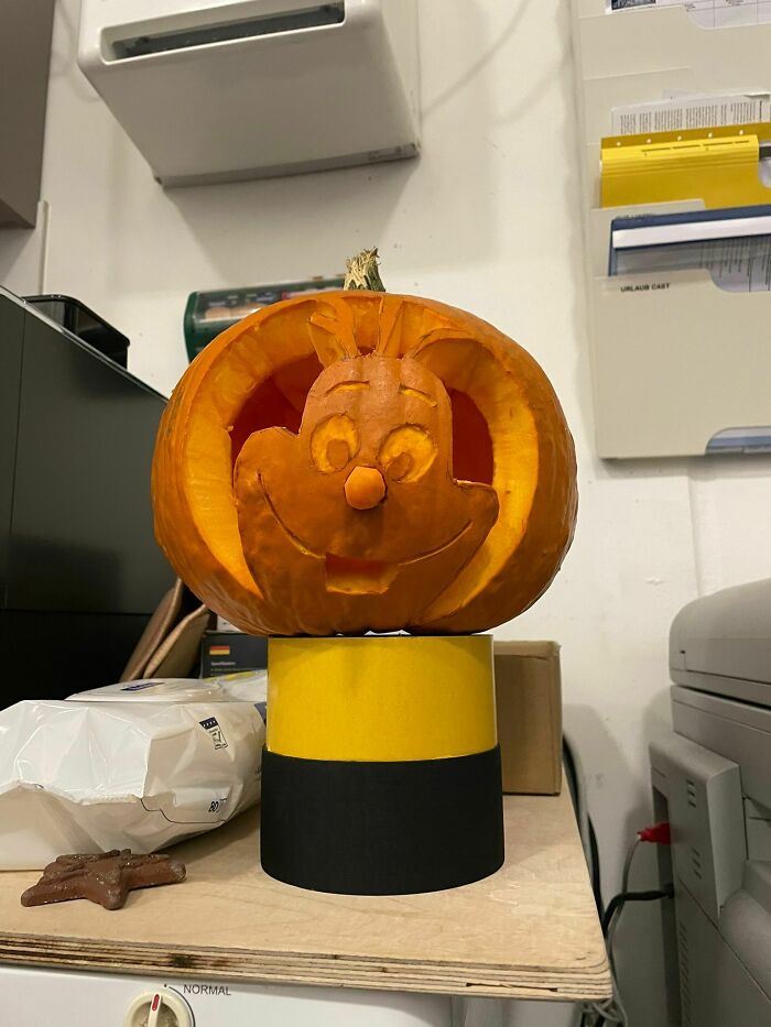 I Work In Musical Theatre (Guess What Show) And We Do A Carving Competition Every Year. I Always Come In Last. No Chance Of Winning From The Prop Department And Make-Up Department