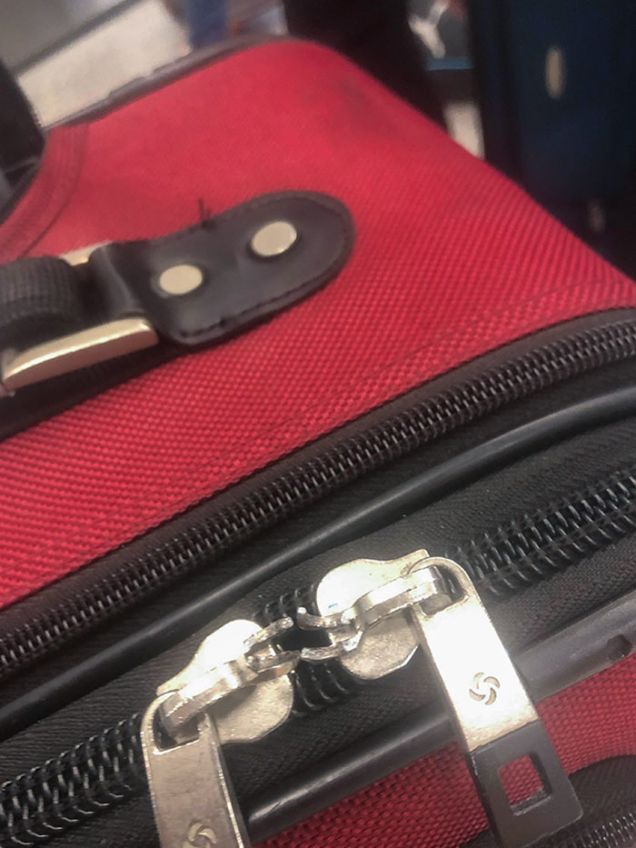 Came From An 8-Hour Flight Just To Find That The People Of The Airport Broke Into My Luggage