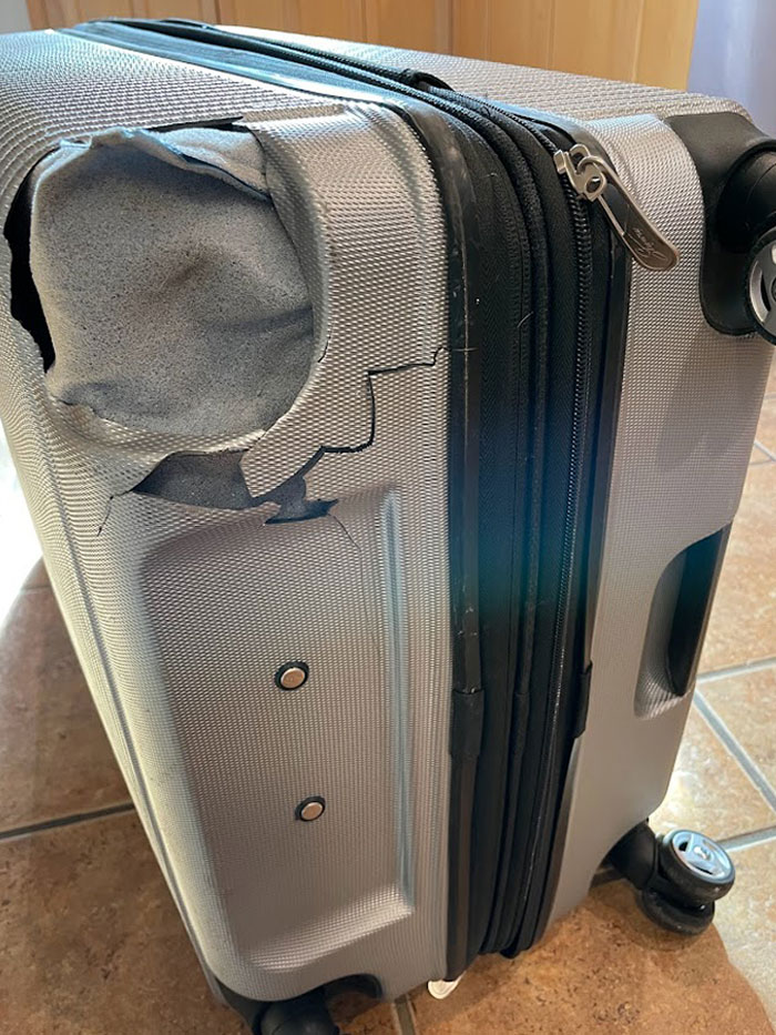 Even Though We Filed A Claim At The Airport. Spirit Airlines Are Now Telling Me They Have No Record Of It, And Because Of That I Will Not Be Reimbursed For My Damaged Bag