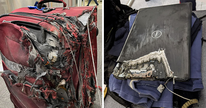 40 People Share Pics Of Airlines Completely Ruining Their Baggage