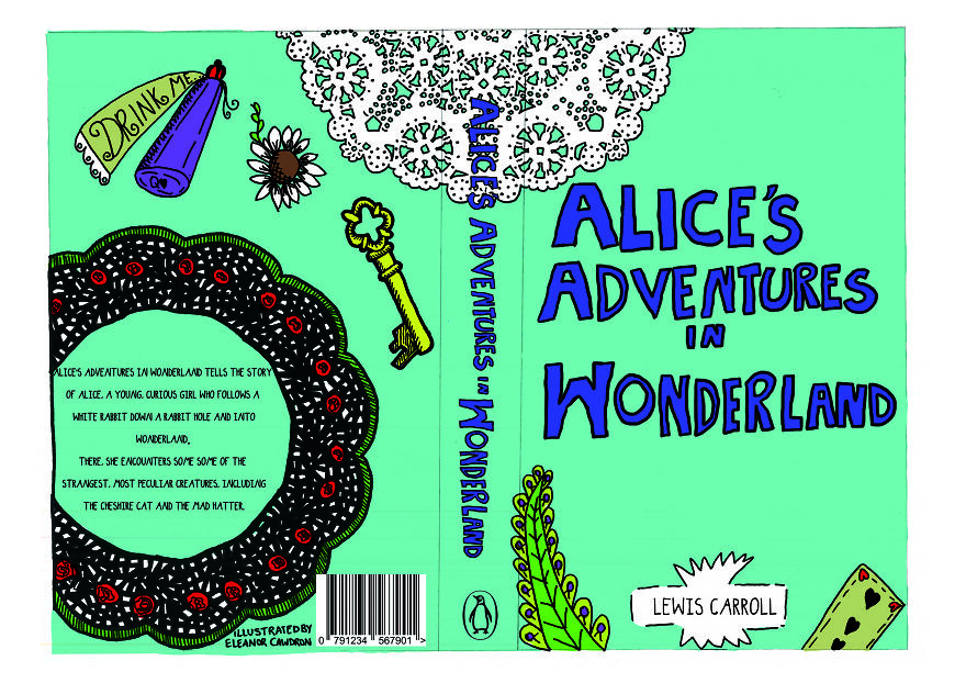 I Redesigned A Series Of Children's Book Covers And Endpapers Using My Whimsical Style (8 Pics)