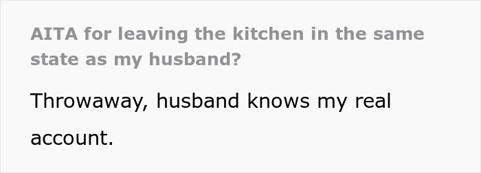 Husband Thinks His Wife’s Being Unreasonable When She Blames Him For The Mess In The Kitchen, She Then Shows Him The Proof Husband Thinks His Wife’s Being Unreasonable When She Blames Him For The Mess In The Kitchen, She Then Shows Him The Proof
