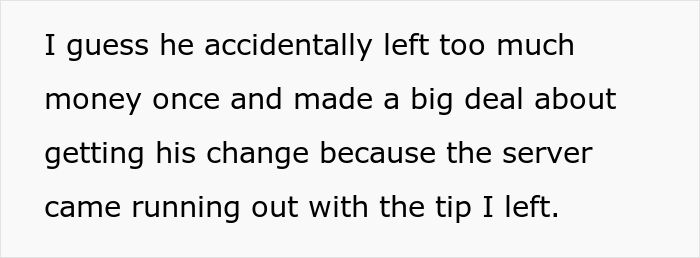 Man Blows Up After His In-Law Secretly Tips And ‘Embarrasses’ Him At A Restaurant, Family Drama Ensues Man Blows Up After His In-Law Secretly Tips And ‘Embarrasses’ Him At A Restaurant, Family Drama Ensues
