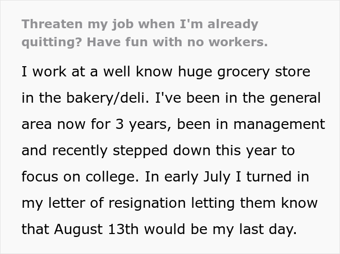 Worker Decides To Resign Immediately After Being Told To "Just Stop Being Difficult" By Toxic Manager, Company Ends Up With Serious Problems Worker Decides To Resign Immediately After Being Told To "Just Stop Being Difficult" By Toxic Manager, Company Ends Up With Serious Problems