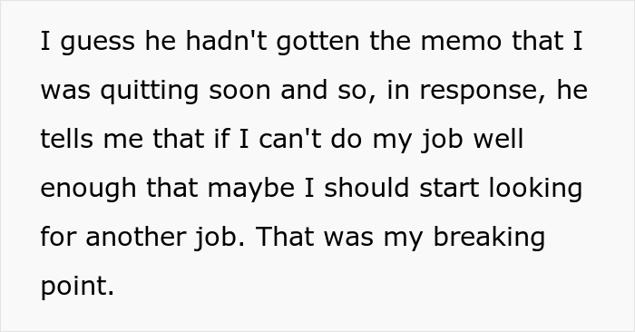 Worker Decides To Resign Immediately After Being Told To "Just Stop Being Difficult" By Toxic Manager, Company Ends Up With Serious Problems Worker Decides To Resign Immediately After Being Told To "Just Stop Being Difficult" By Toxic Manager, Company Ends Up With Serious Problems