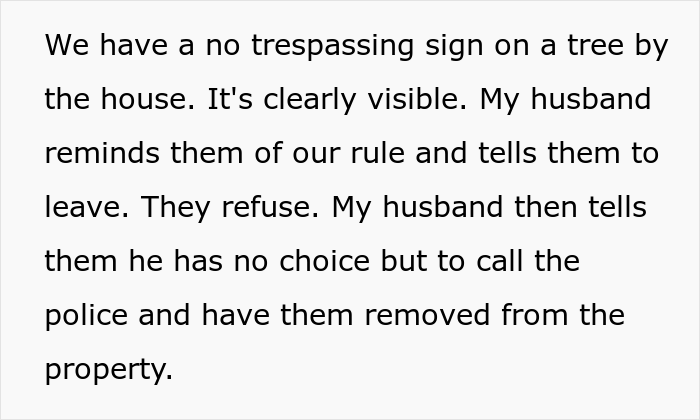 Manipulative In-Laws Refuse To Leave After Showing Up Uninvited, Their Son Doesn't Give In And Gets The Police To Remove Them From The Property