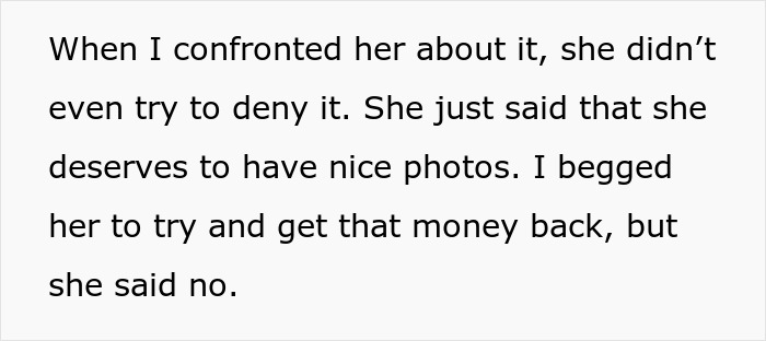 “When People Ask Why I’m Not In Our Family Pictures, I’m Going To Tell Them The Truth” “When People Ask Why I’m Not In Our Family Pictures, I’m Going To Tell Them The Truth”