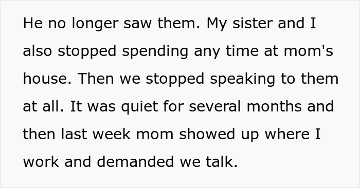 "My Sister And I Were No Longer Her Kids": Guy Finally Snaps At His Mom And Tells Her He's No Longer Her Son, Drama Ensues "My Sister And I Were No Longer Her Kids": Guy Finally Snaps At His Mom And Tells Her He's No Longer Her Son, Drama Ensues