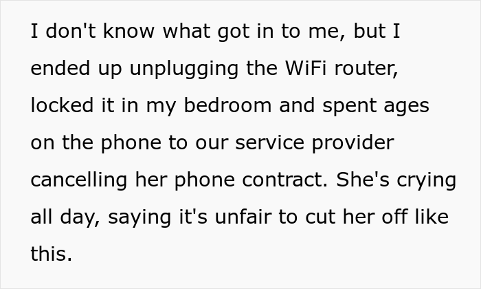 Mom Asks For Advice After She Finds Out Her Adult Daughter Has Been Making TikToks About How She "Traumatized" Her, So She Disconnects The Internet Mom Asks For Advice After She Finds Out Her Adult Daughter Has Been Making TikToks About How She "Traumatized" Her, So She Disconnects The Internet