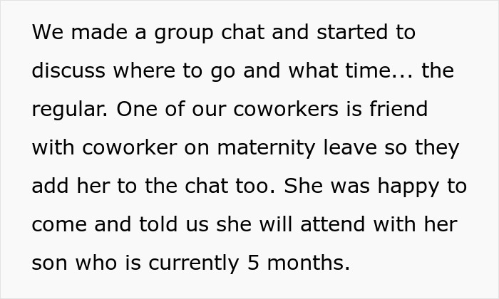 Woman tries to drag her 5-month-old son outside to work, her co-workers are having none of it
