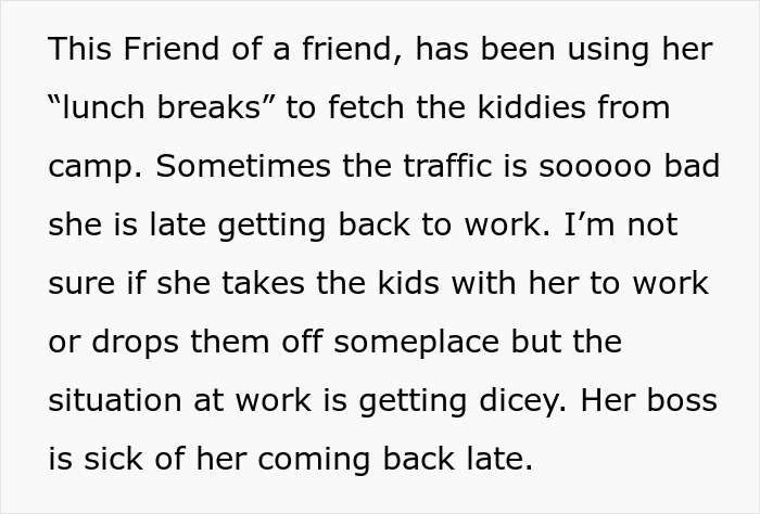 People Are Loving How This Childfree Woman Clapped Back At "Friend" After She Demanded She Pick Up Her Kids From Camp Every Day People Are Loving How This Childfree Woman Clapped Back At "Friend" After She Demanded She Pick Up Her Kids From Camp Every Day