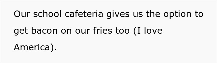 Student Has Had Enough Of His Muslim Friend Stealing His Fries, So He Orders Bacon On Them Without Telling Him Anything Student Has Had Enough Of His Muslim Friend Stealing His Fries, So He Orders Bacon On Them Without Telling Him Anything