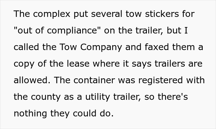 Landlord Refuses To Cancel Tenant’s Unused Parking Space Fee, Tenant Maliciously Complies And Begins To Use It To The Hilt Landlord Refuses To Cancel Tenant’s Unused Parking Space Fee, Tenant Maliciously Complies And Begins To Use It To The Hilt