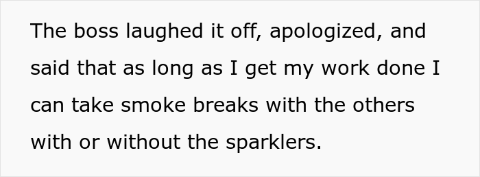 The Internet Applauds This Non-Smoker For Winning An Extra Break By 'Technically' Smoking The Internet Applauds This Non-Smoker For Winning An Extra Break By 'Technically' Smoking