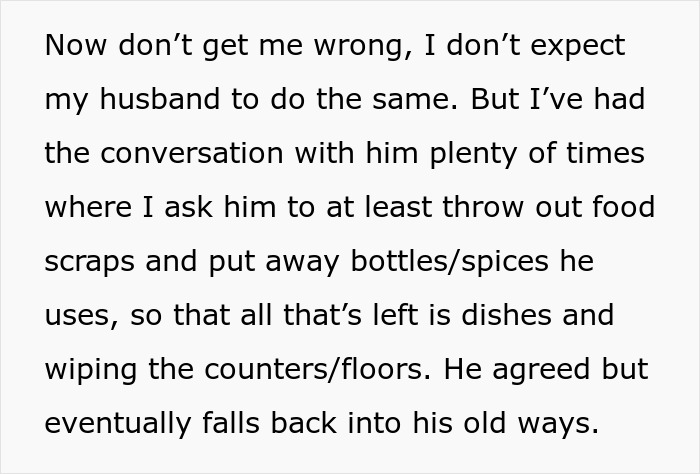 Husband Thinks His Wife’s Being Unreasonable When She Blames Him For The Mess In The Kitchen, She Then Shows Him The Proof Husband Thinks His Wife’s Being Unreasonable When She Blames Him For The Mess In The Kitchen, She Then Shows Him The Proof
