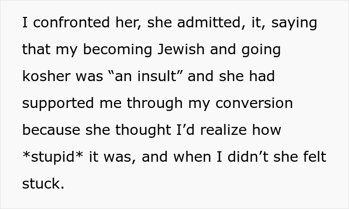 “I Took Her Key”: Mom Gets Banned From Her 24 Y.O. Daughter’s House For Purposefully “Sabotaging Her Kosher Kitchen”