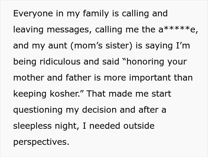 “I Took Her Key”: Mom Gets Banned From Her 24 Y.O. Daughter’s House For Purposefully “Sabotaging Her Kosher Kitchen” “I Took Her Key”: Mom Gets Banned From Her 24 Y.O. Daughter’s House For Purposefully “Sabotaging Her Kosher Kitchen”