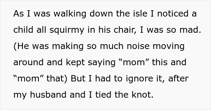 "I Strictly Said No Kids": Wedding Guest Ignores No Kids Rule, Is Offended When She's Kicked Out "I Strictly Said No Kids": Wedding Guest Ignores No Kids Rule, Is Offended When She's Kicked Out