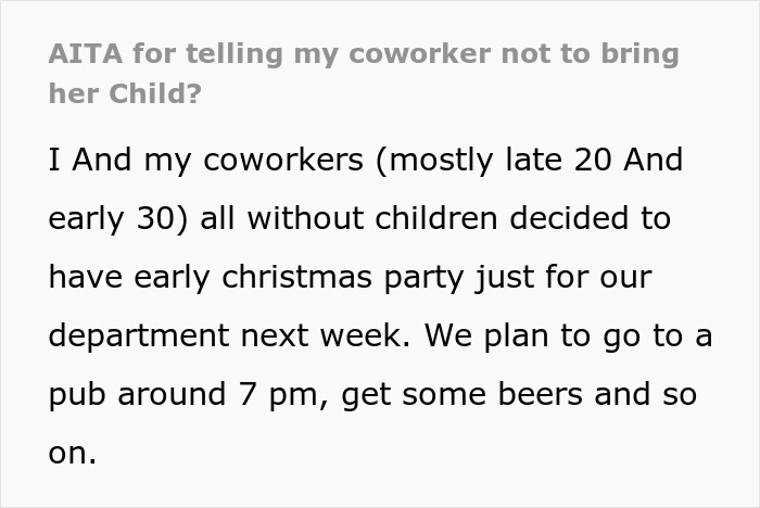 New Mom Snaps After Being Told Not To Bring Her 5-Month-Old To A Work Outing New Mom Snaps After Being Told Not To Bring Her 5-Month-Old To A Work Outing