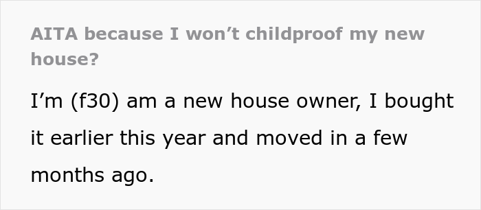 “They Will Simply Have To Keep An Eye On Their Kids”: Family Members Are Enraged At This Woman Who Refused To Childproof Her House For Their Kids “They Will Simply Have To Keep An Eye On Their Kids”: Family Members Are Enraged At This Woman Who Refused To Childproof Her House For Their Kids
